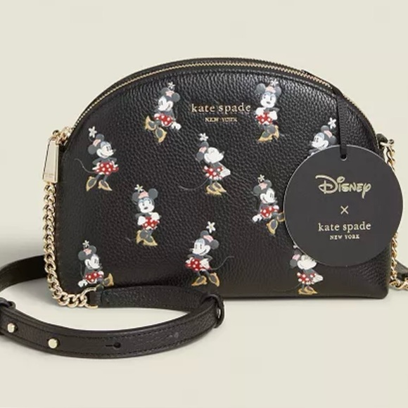 kate spade Handbags - Brand New Kate Spade Minnie Mouse Double Zip Crossbody Purse